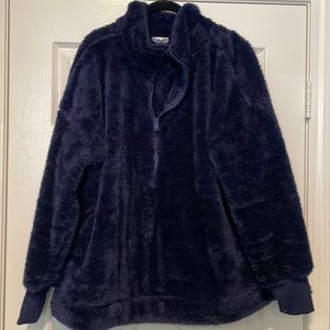 L LuLaRoe navy blue Nancy ready bear sweatshirt